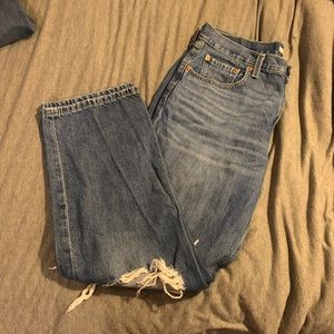 Levi’s straight leg jeans